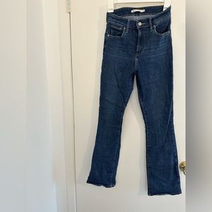 Denim Levi’s high rise bootcut jeans